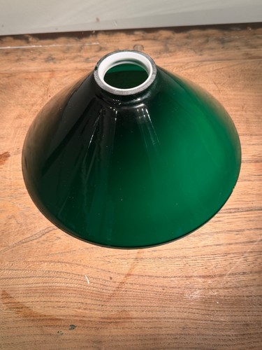 Eine große grüne glas - große,