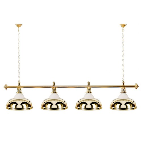 Billardlampe schirme gold - 4,